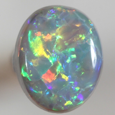 SOLID SEMI BLACK OPAL Bright, crisp rolling flashes 